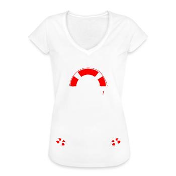 Bademeister Rettungsschwimmer - Frauen Vintage T-Shirt - Weiß - Vorne