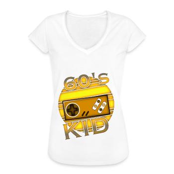 Kind der 60er Jahre - Frauen Vintage T-Shirt - Weiß - Vorne