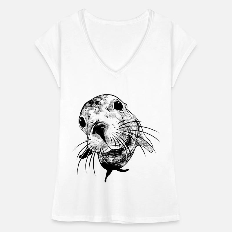 Phoe mere eau nage T-shirt vintage Femme