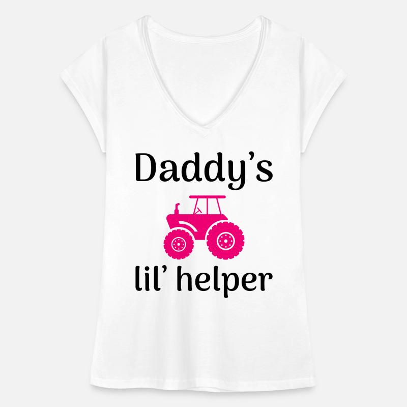 Kleiner Bauer Traktor Baby Junge Mädchen Lustiger Spruch Frauen Vintage T-Shirt