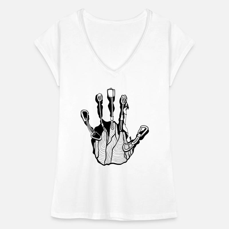 Main combo escalade T-shirt vintage Femme