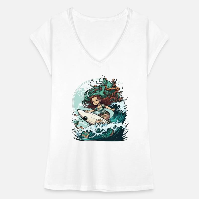 Surfing Siren Women's Vintage T-Shirt