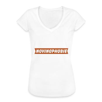 Wein Trinkspruch - Frauen Vintage T-Shirt - Weiß - Vorne