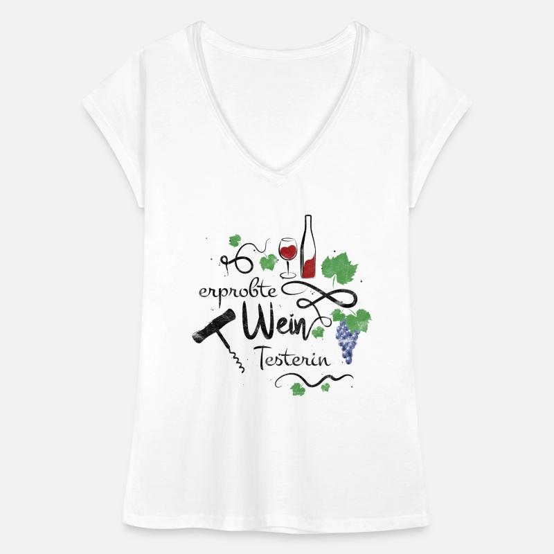 Erprobte Weintesterin. Rotwein Kellner Spruch Frauen Vintage T-Shirt