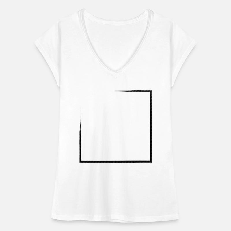 Weathered rectangular frame Women's Vintage T-Shirt