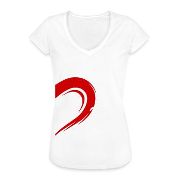 Partnerlook Beziehung Partnerschaft T-Shirt - Frauen Vintage T-Shirt - Weiß - Vorne