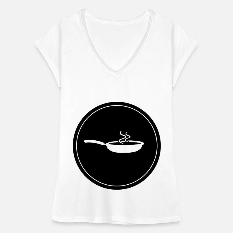 Cuisson à la poêle T-shirt vintage Femme