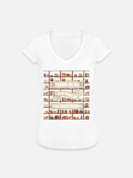 Buch - Frauen Vintage T-Shirt -