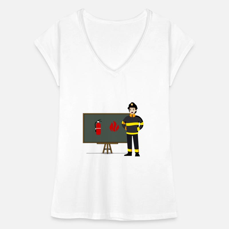 Fireman Women's Vintage T-Shirt
