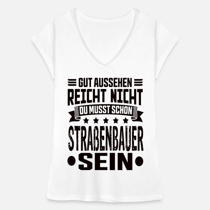 Constructeurs de routes Construction de routes Construction de routes T-shirt vintage Femme