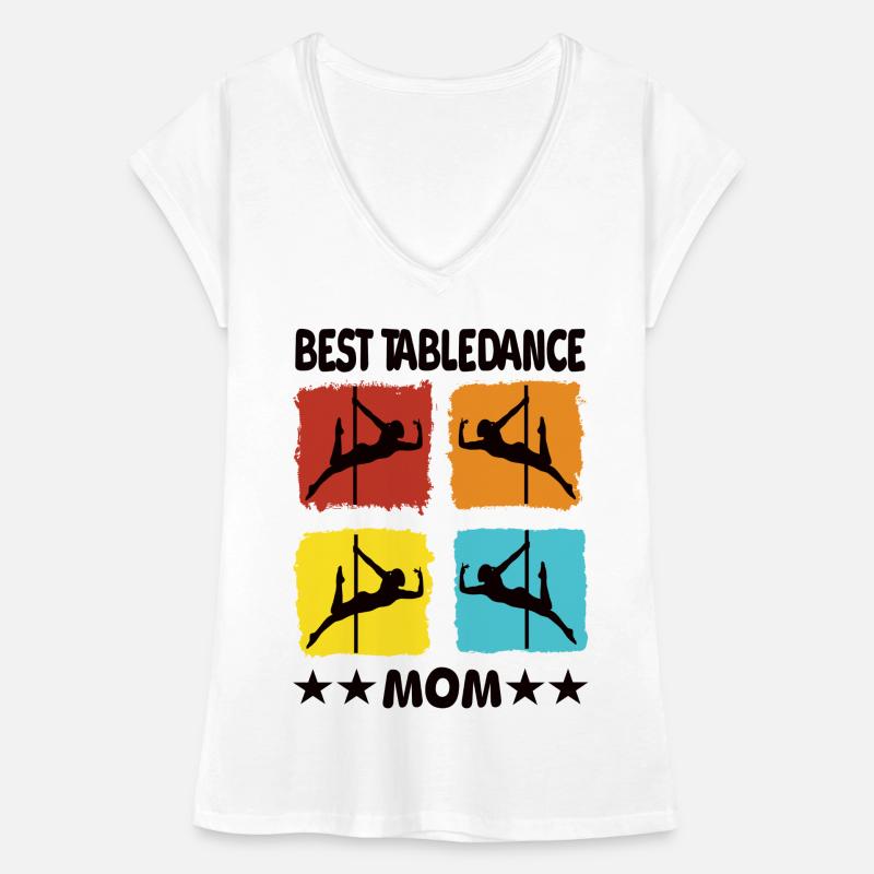 Best Table Dance Mom Women's Vintage T-Shirt