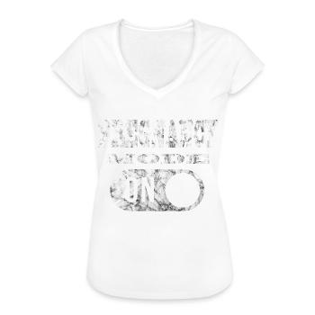 Schwangerschaft - Frauen Vintage T-Shirt - Weiß - Vorne