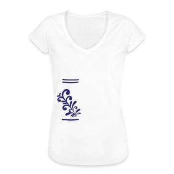 Bembel Apfelwein-Krug Frankfurt Geschenk Äppler - Frauen Vintage T-Shirt - Weiß - Vorne
