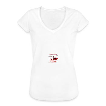 Wahre Helden brauchen keinen Umhang zum Fliegen - Frauen Vintage T-Shirt - Weiß - Vorne