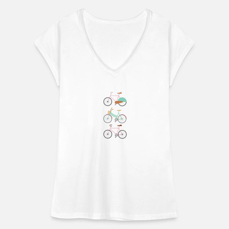 Rowery Koszulka damska vintage