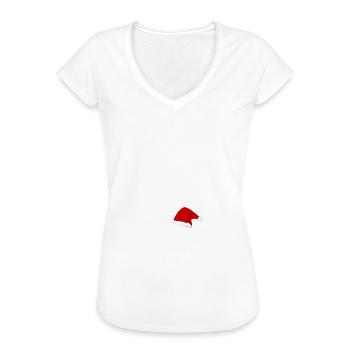 Geschenk Schwangere Frau Schwanger Schwangerschaft - Frauen Vintage T-Shirt - Weiß - Vorne