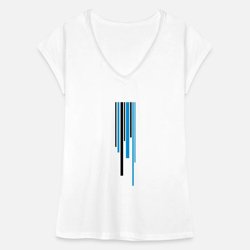 Many strokes pattern Women's Vintage T-Shirt
