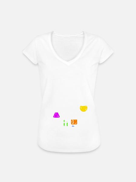 chemie - Frauen Vintage T-Shirt - Weiß