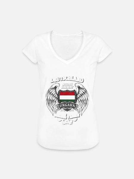 Ungarn - Frauen Vintage T-Shirt - Weiß