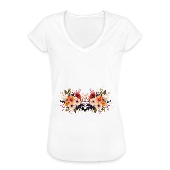 Floral Designer Floristik Blumen Florist - Frauen Vintage T-Shirt - Weiß - Vorne