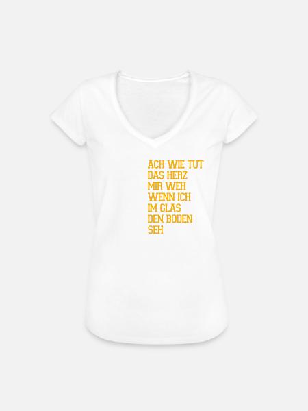 Bier Spruch Maßkrug Maßbier - Frauen Vintage T-Shirt - 