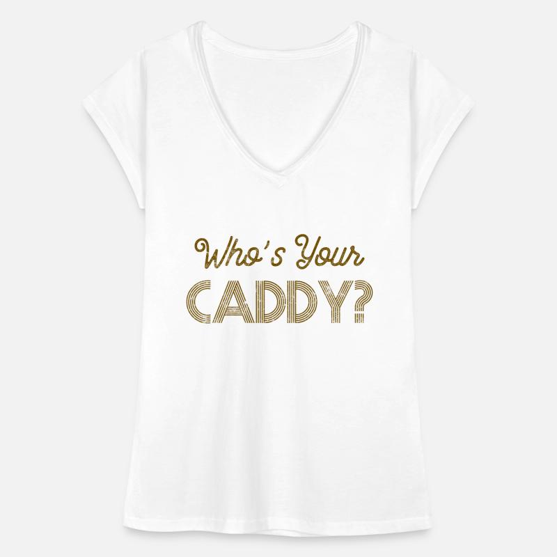 Golf disant Caddy T-shirt vintage Femme