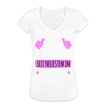 Rentnerin DIESE GUTAUSSEHENDE JUNGE FRAU IST IM - Frauen Vintage T-Shirt - Weiß - Vorne