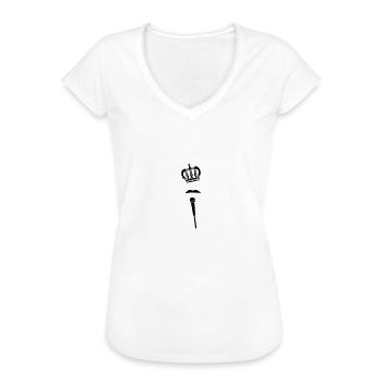Freddie Queen pride Stolz - Frauen Vintage T-Shirt - Weiß - Vorne - Danielle (179cm)
