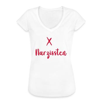 Ich Habe Einen Narzissten Überlebt - - Frauen Vintage T-Shirt - Weiß - Vorne