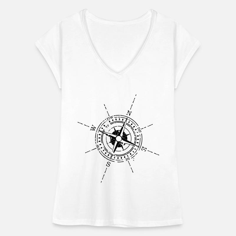 Kompass Frauen Vintage T-Shirt