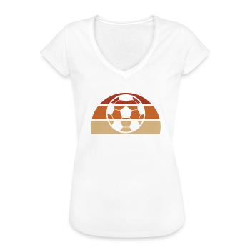 Mir reichts ich geh Fussball spielen - Frauen Vintage T-Shirt - Weiß - Vorne