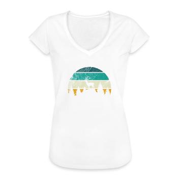 Sauerland - Frauen Vintage T-Shirt - Weiß - Vorne