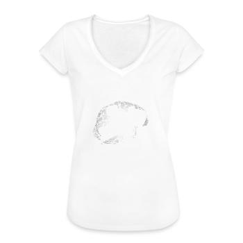Der Arzt sagt es ist unheilbar - Kraftsport - Frauen Vintage T-Shirt - Weiß - Vorne