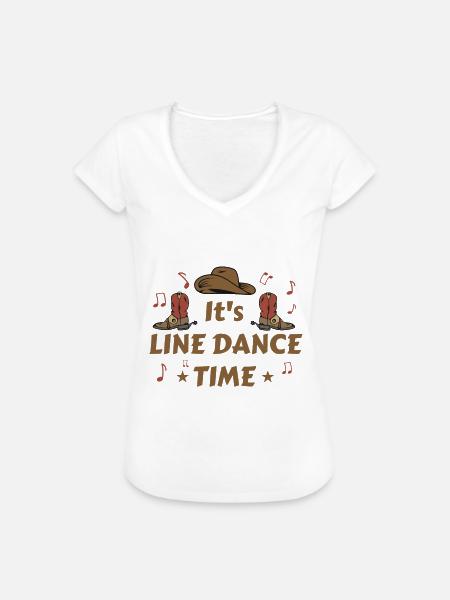 Linedance - Frauen Vintage T-Shirt - 