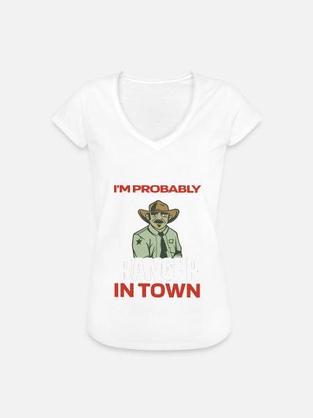 Förster Lustig - Frauen Vintage T-Shirt - 