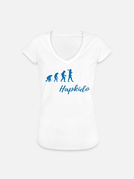 Hapkido Evolution - Frauen Vintage T-Shirt - Weiß