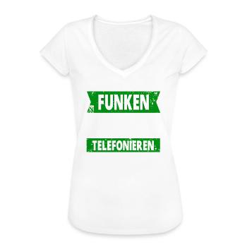 Funkamateur Funker Amateurfunk Amateurfunker - Frauen Vintage T-Shirt - Weiß - Vorne