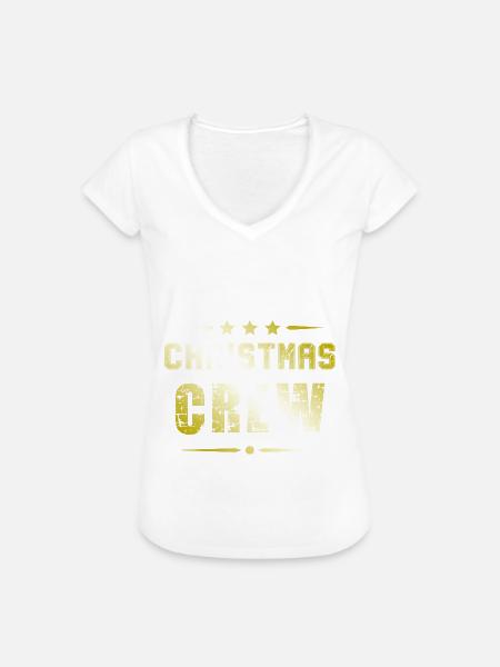 Christmas Crew - Frauen Vintage T-Shirt -
