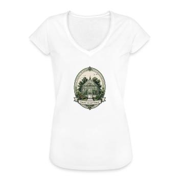 Home Sweet Home Greenhouse - Women's Vintage T-Shirt - white - Front - Danielle (179cm)