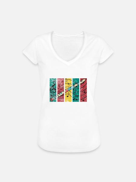 Blockflöte - Frauen Vintage T-Shirt -