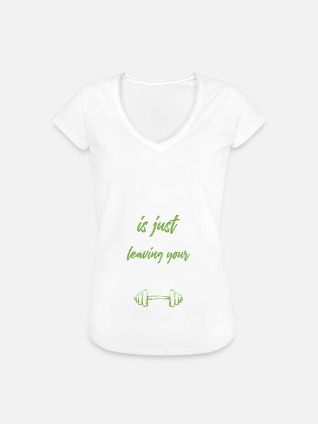 pain body fitness - Frauen Vintage T-Shirt -