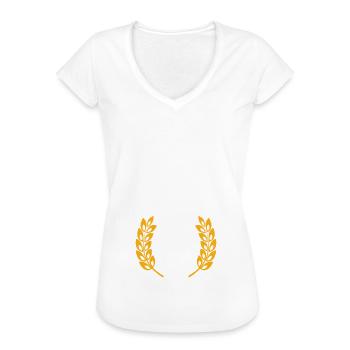 Radler Bierquälerei Spruch - Frauen Vintage T-Shirt - Weiß - Vorne