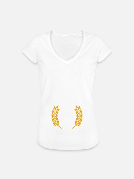 Radler Bierquälerei Spruch - Frauen Vintage T-Shirt - Weiß