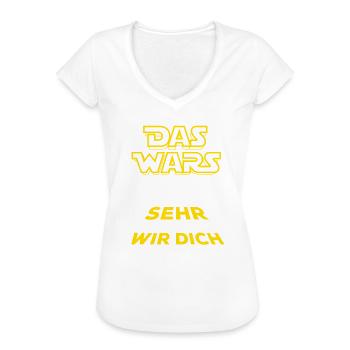 Das Wars - Verabschiedung - Mitarbeiter Name - Frauen Vintage T-Shirt - Weiß - Vorne
