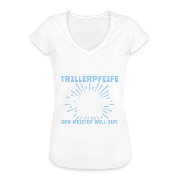 Schwimmmeister Sprüche Bademeister - Frauen Vintage T-Shirt - Weiß - Vorne