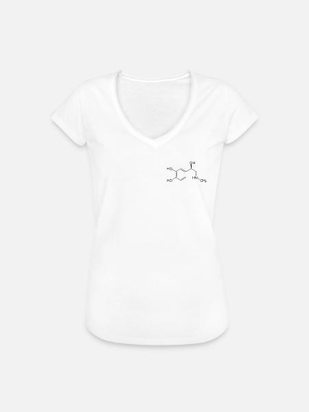 adrenaline - Frauen Vintage T-Shirt - Weiß