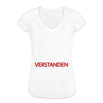 Österreich - Land - Ungarn - Spruch - Frauen Vintage T-Shirt - Weiß - Vorne