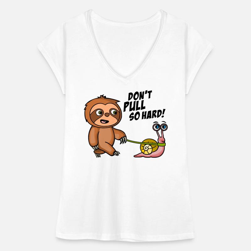 Don't pull so hard. Don't pull like that. Bright Shirts Women's Vintage T-Shirt