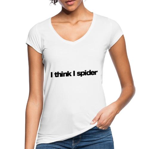 i think i spider black 2020 - Frauen Vintage T-Shirt