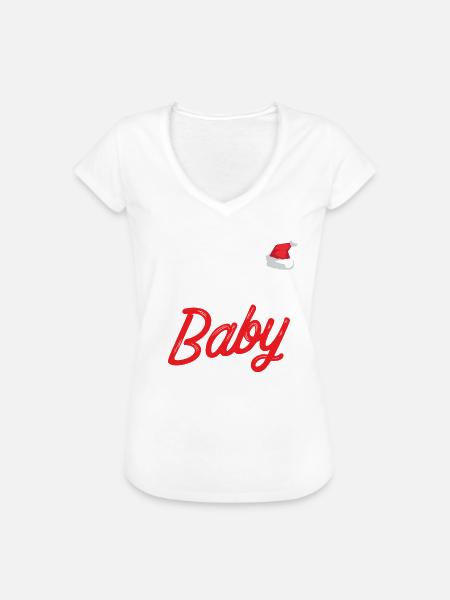 Weihnachten - Santa Baby - Frauen Vintage T-Shirt - 